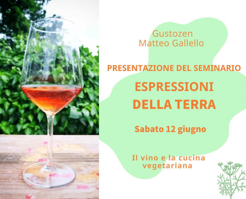 Presentazione del seminario  “Espressioni della terra” Sabato 12 Giugno 2021 ore 18:00